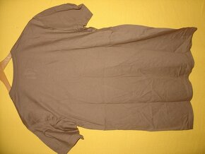 US Army triko hnědé Medium Made in USA NOVÉ - 3