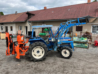 Iseki TL 3200 D 4x4 s čelním nakladačem + podkop BHSM 175 - 3