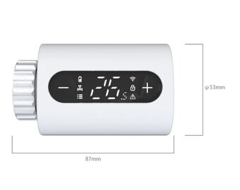 Set 8x Wifi Termostatická Hlavice DesignoWBwifi - 3