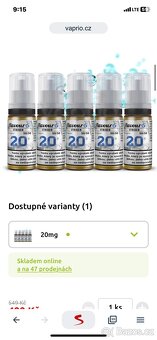 E liquid do elektro. cigarety - 3
