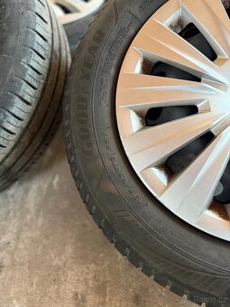 Plechové disky 5x112 R15 včetně pneu – Škoda, VW, Seat - 3