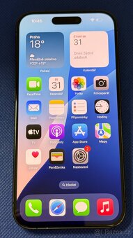 iPhone 15 Pro 128GB Blue Titan, krásný stav - 3