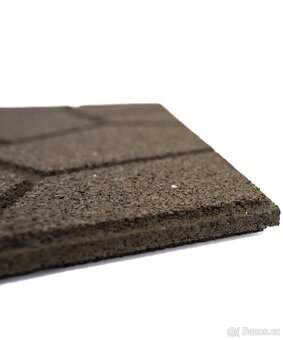 MULTY HOME dlaždice Brickface 40 × 40 cm, oboustranná, hnědá - 3