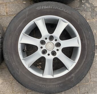 Alu kola 5x112, R15, letní, šedé - 3