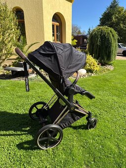 Cybex E-Priam Rose Gold 3in1 + kabelka Cybex - 3