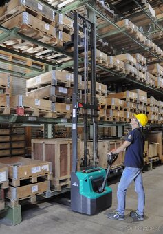 Elektrický vysokozdvižný paletový vozík Baoli KBS12/NOVÝ - 3