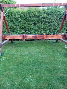 Dřevěný truhlík, vyvýšený záhon - 3