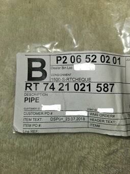 Hadice chladící kapaliny VOLVO/RENAULT - 3