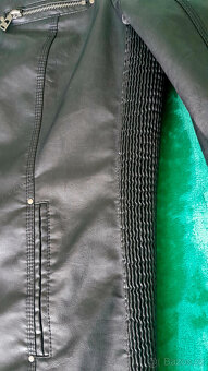 Dámská koženková bunda xl - 3