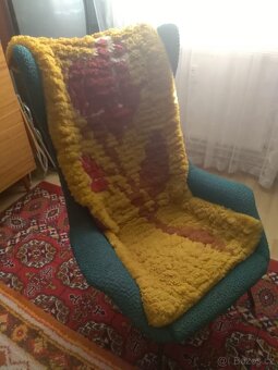 retro křeslo - ušák - 3