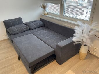 Rozkládací pohovka tvaru L - 3