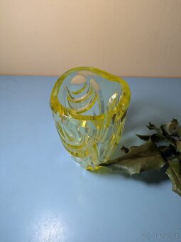 Art Deco - citrínová váza - 3