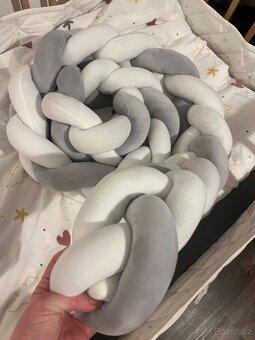 Dětská dřevěná postýlka - 3