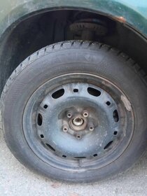 Zimní pneu 185/60 + disk R14 - 3
