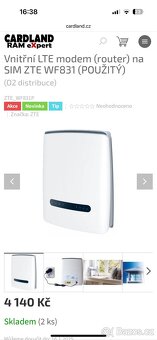 Modem O2 ZTE WF831 - 3