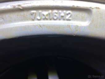 Disky Dezent 5x112 7j R 16 Mercedes+ pneu 205/55 r16 - 3