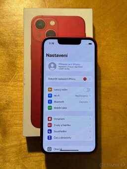 iPhone 13 Red BATERIE 100% TOP - 3