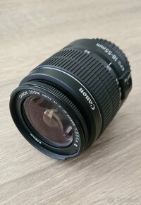Canon EOS 100D, s objektivy 18-55 mm a 75-300 mm - 3