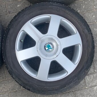 Alu kola Škoda 5x112, R16, letní, ET50 - 3