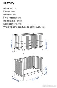 Dětská postýlka Gulliver - 3