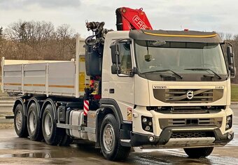 Volvo FMX 450 - 8x4 – Sklápěč/Valník + HR-FASSI F215A.0.24 – - 3