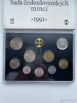 Sada oběžných mincí 1991 - 3