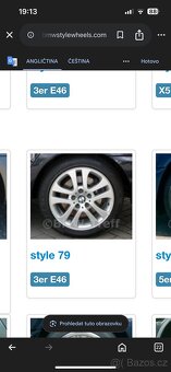Koupím 5x120 styling 79 r17 bmw e39 e46 e60 7Jx17 - 3