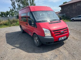 Prodám dodávku Ford Transit 6 mist Nova STK geometrie najeto - 3