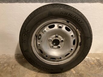 Prodám letní pneumatiky s disky Hankook 165/70 R14 - 3