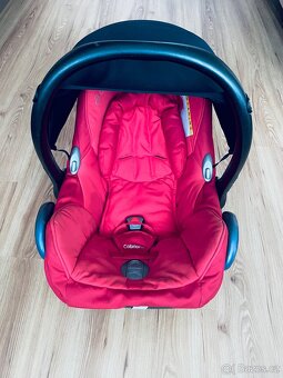 Maxi cosi vajíčko 0-13 kg červené - 3