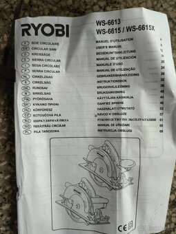 Kotoučová pila Ryobi - 3