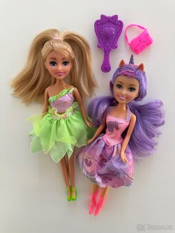 Panenky typu Barbie aj. - víly a princezny (různé) - 3