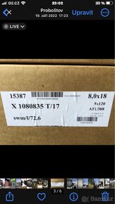 Alu kola r18”5x120 na Bmw a VW T-5 nova - 3