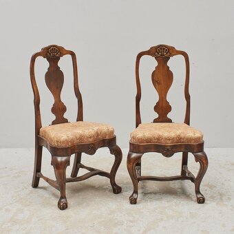 4 X zidle v anglickem rokoku - AKCE - 3