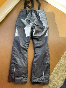 Antracitové oteplováky / lyžařské kalhoty Crivit 146/152 - 3