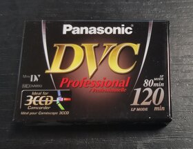Mini DV, Digital 8, DAT - čisté, nepoužité kazety - 3