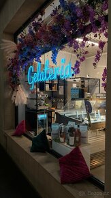 Neonový vývěsní štít Gelateria - 3