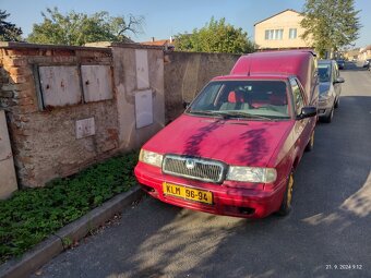 Škoda felicia pickup s nástavbou LPG nová nádřž - 3