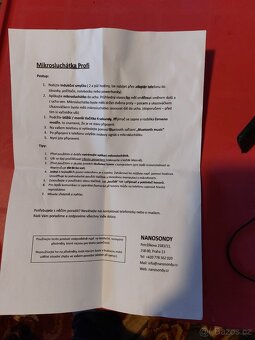 Sluchátka mikro- profi - 3