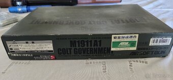 Colt M1911 A1 airsoft , plynový a příslušenství +AK47 - 3