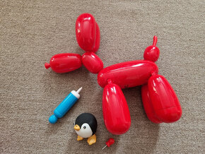 SQUEAKEE balónkový pes - 3