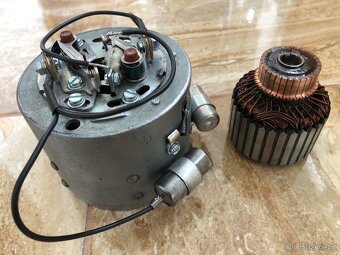 Jawa 350 / 634, ČZ 175 - zapalování 6V 75W po GO mínus pól - 3