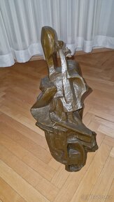 Otto Gutfreund - Čelista - bronz - 3