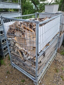 20x kovový GITTERBOX stohovatelná kapacita 1m3 - 3