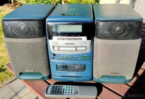Mini HiFi věž AIWA LCX-300 s dálkovým ovladačem. - 3