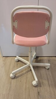 Dětská výškově nastavitelná otáčecí židle - 3