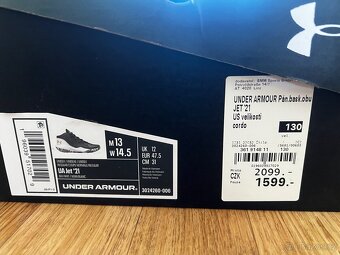 Boty Under Armour 47,5 - 3