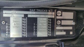 Prodám DAF CF 370 FA EURO 6 velkoobjemová souprava - prodejn - 3