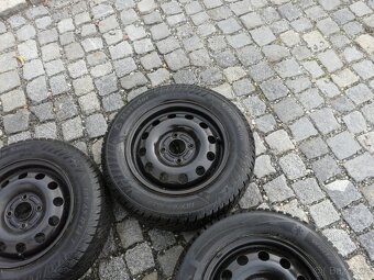 ZIMNÍ PNEU + DISKY FORD 14" 185/65R14 - 3