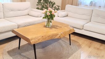 Konferenční stůl masiv DUBOVÝ MONOLIT - 3